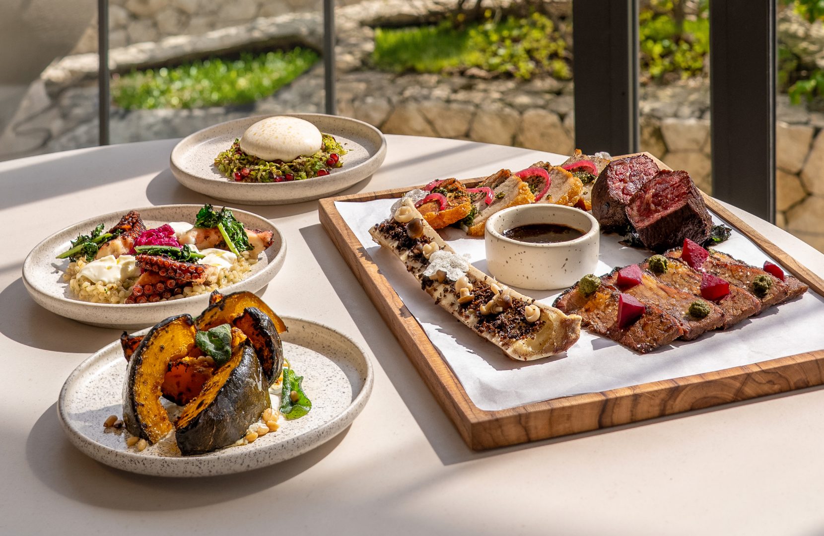 Smoke & Flame Platter Image